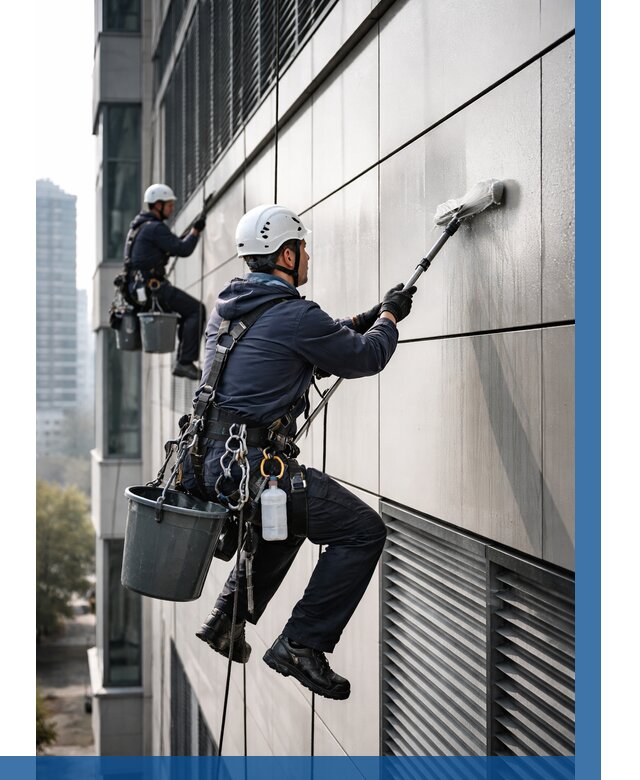 Мойка вентилируемого фасада в Богородицке от 267 р. | ВЫСОТНИК-Бгд