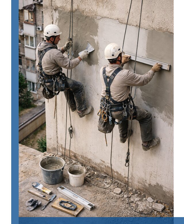 Комплексный ремонт штукатурного фасада с гарантией в Богородицке