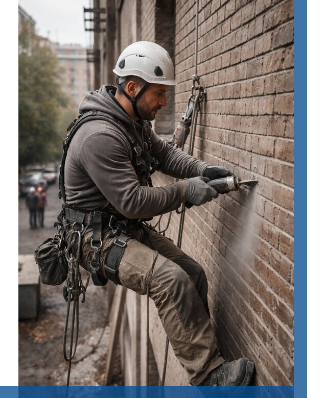 Расшивка кирпичных швов в Богородицке от 641 р. | ВЫСОТНИК-Бгд