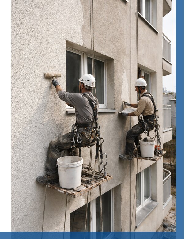 Нанесение короеда на фасад в Богородицке от 481 р. | ВЫСОТНИК-Бгд