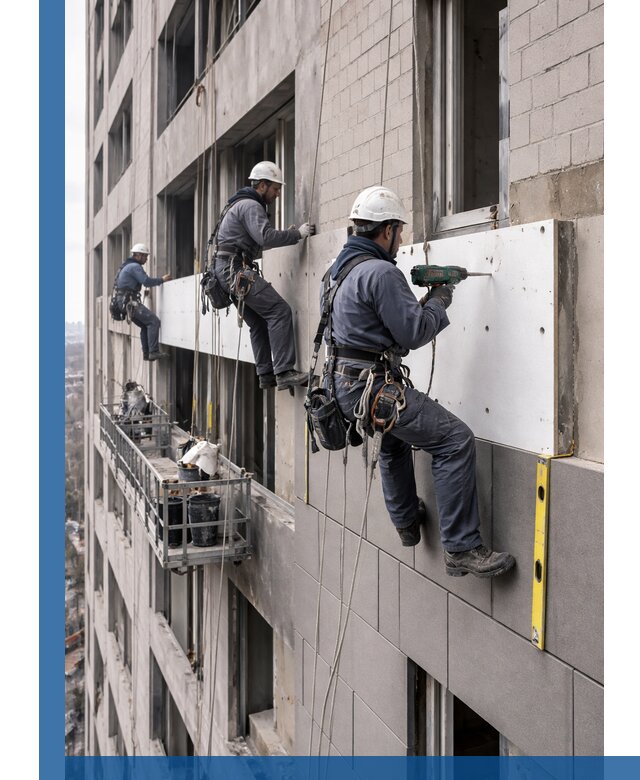 Монтаж фасадных термопанелей высокого качества в Богородицке