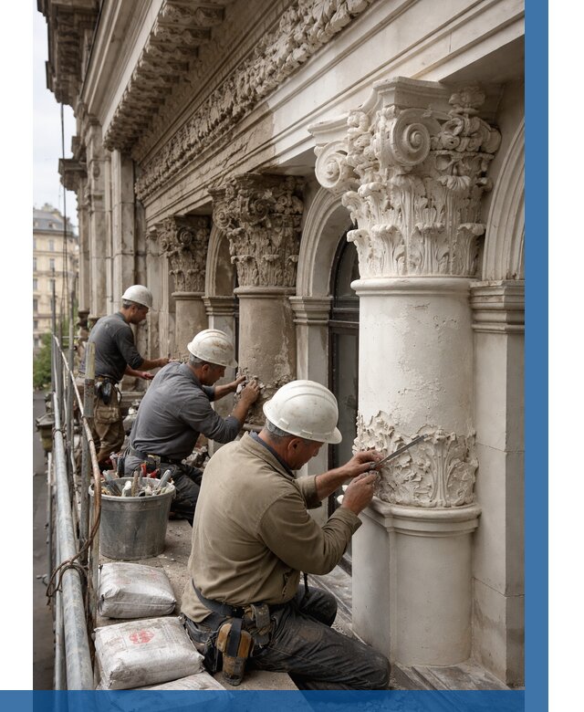 Реставрация фасадной лепнины в Богородицке от 2672 р. | ВЫСОТНИК-Бгд