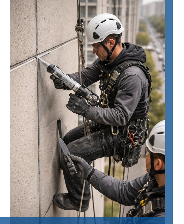 Первичная герметизация швов в Богородицке от 641 р. | ВЫСОТНИК-Бгд