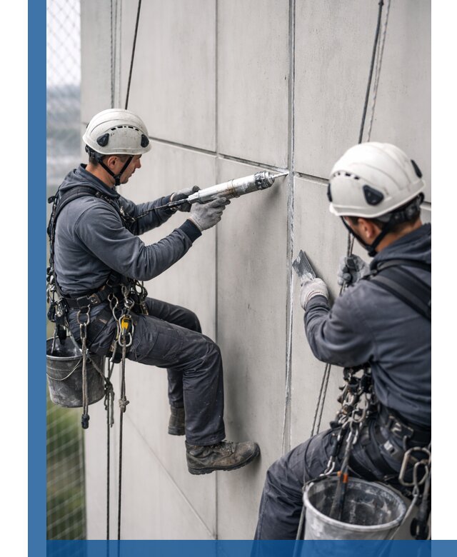 Первичная герметизация швов фасадов и кровель в Богородицке