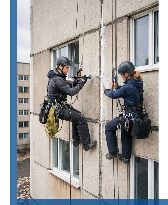 Герметизация межпанельных швов тёплым швом в Богородицке