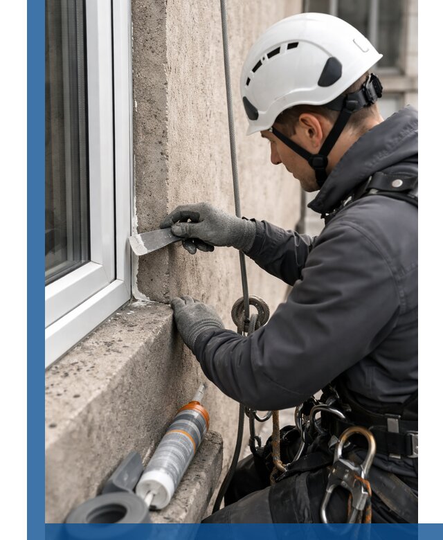 Герметизация монтажных швов окон в Богородицке с гарантией качества