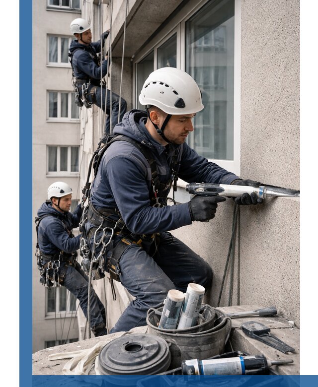 Герметизация швов лоджии в Богородицке профессионально и надежно