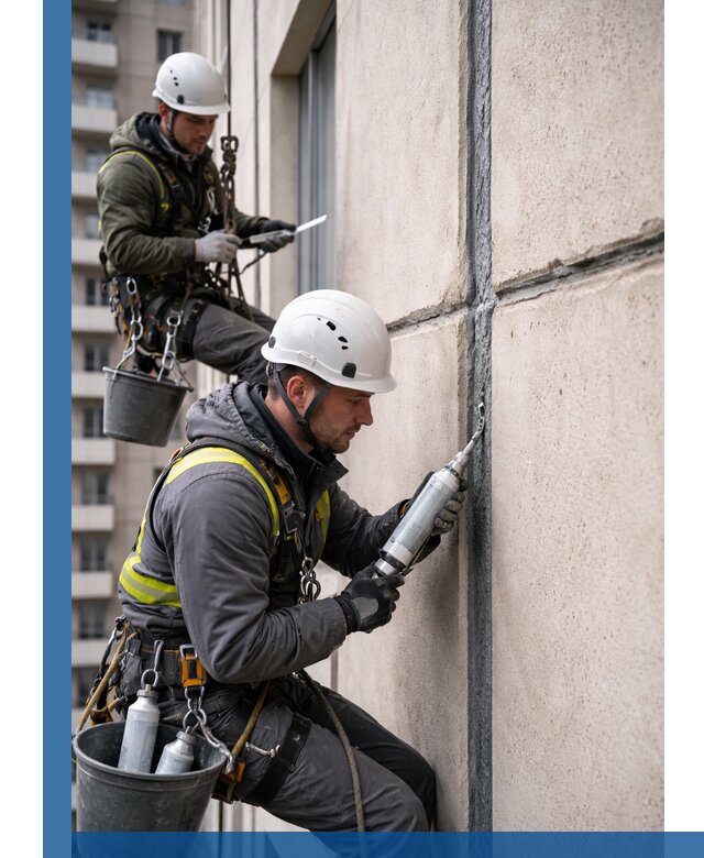 Герметизация деформационных швов фасада в Богородицке качественно