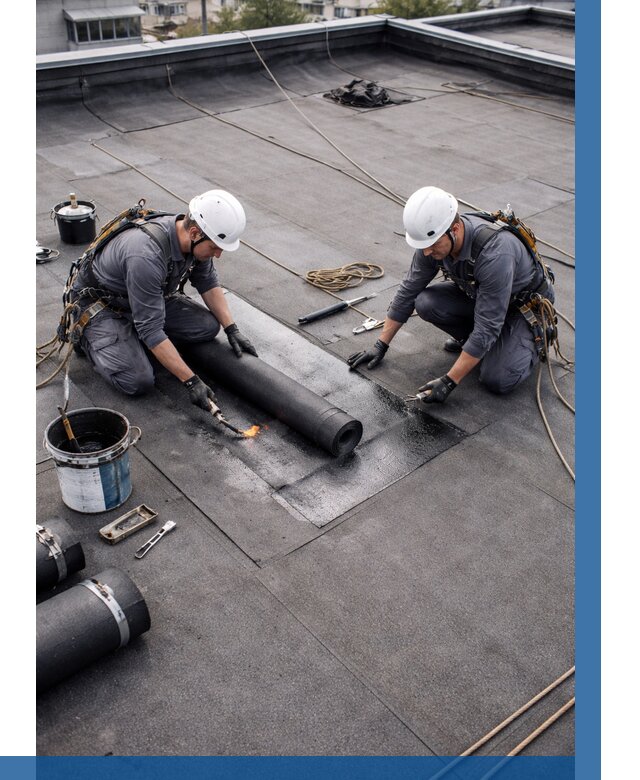 Ремонт мягкой кровли под ключ в Богородицке от 748 р. | ВЫСОТНИК-Бгд