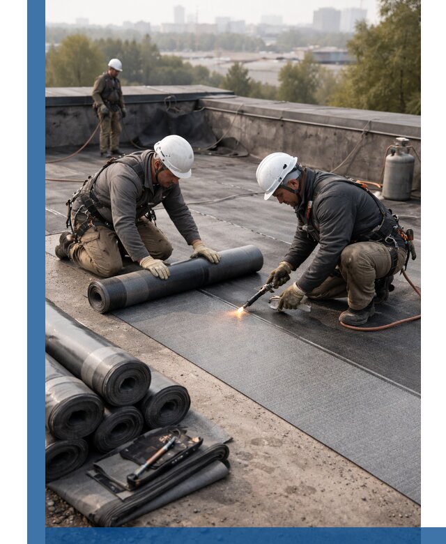 Монтаж мягкой кровли в Богородицке профессионально и надежно