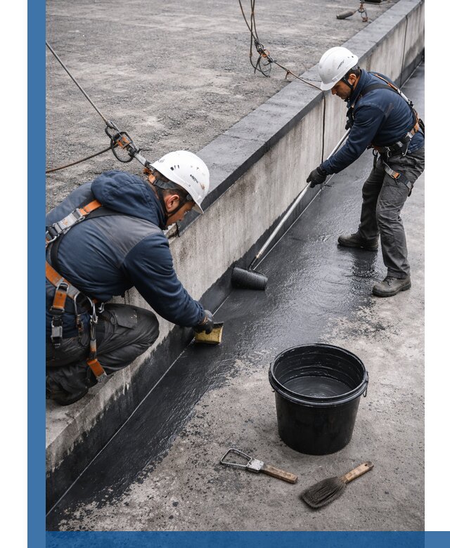 Гидроизоляция кровли жидкой резиной профессионально в Богородицке