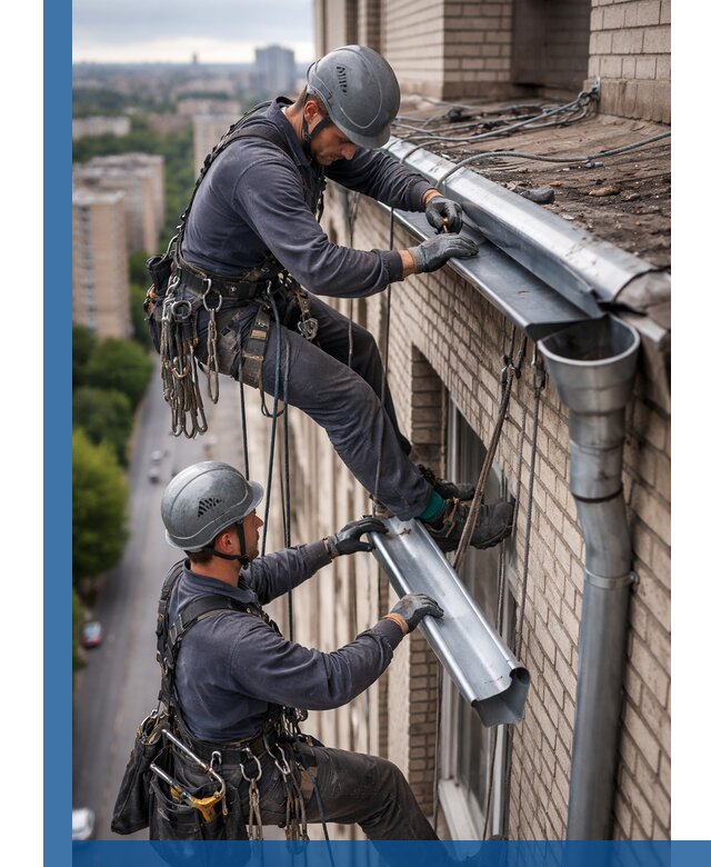 Ремонт водосточных желобов в Богородицке, быстро и качественно