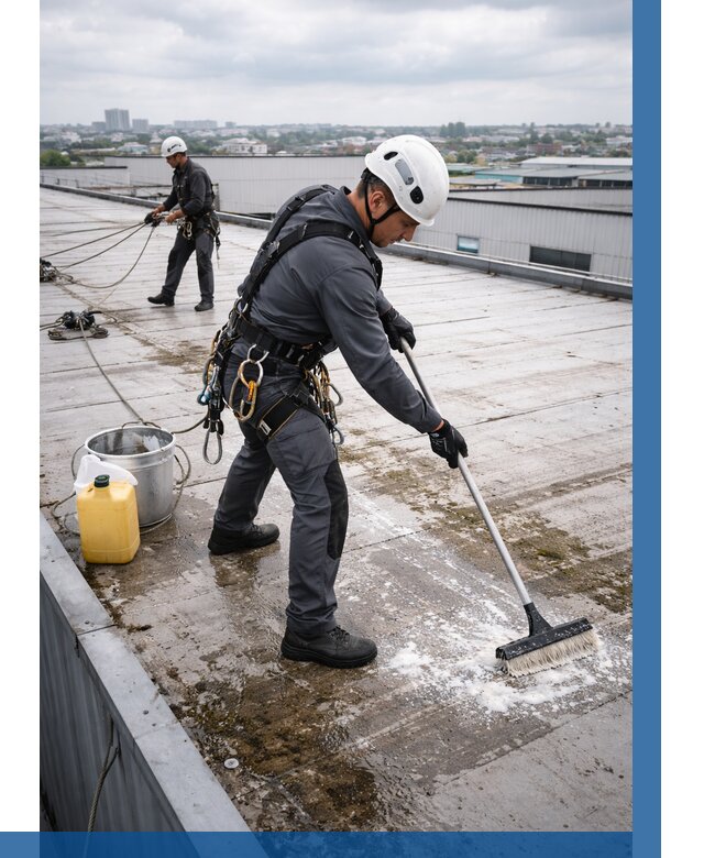 Очистка крыши по графику в Богородицке от 8015 р. | ВЫСОТНИК-Бгд