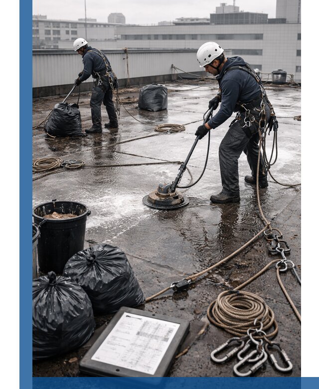 Плановая очистка кровли по графику в Богородицке для безопасности