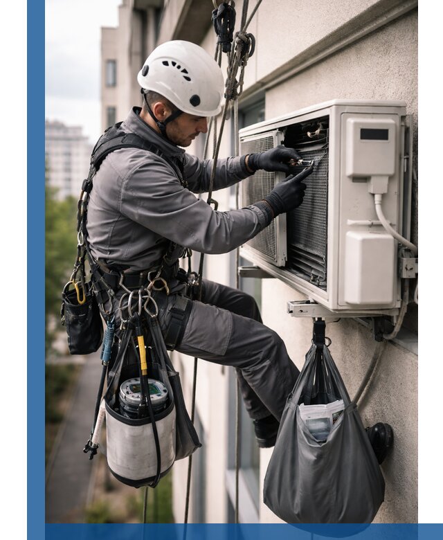 Обслуживание внешнего блока кондиционера в Богородицке профессионально