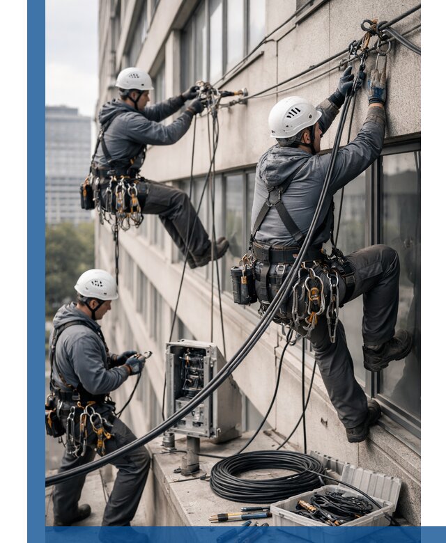 Прокладка оптоволоконного кабеля в Богородицке под ключ с тестированием