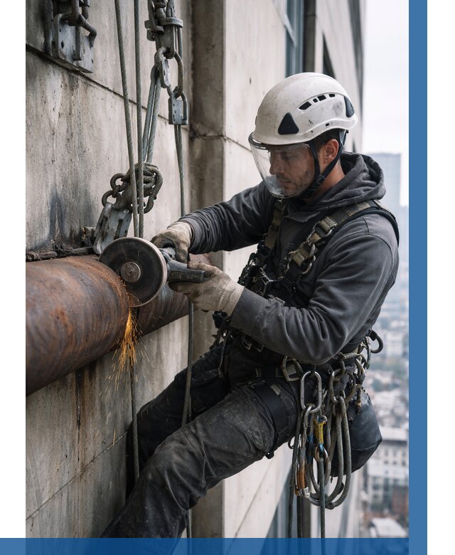 Резка металла на высоте в Богородицке по цене от 4809 р. | ВЫСОТНИК-Бгд