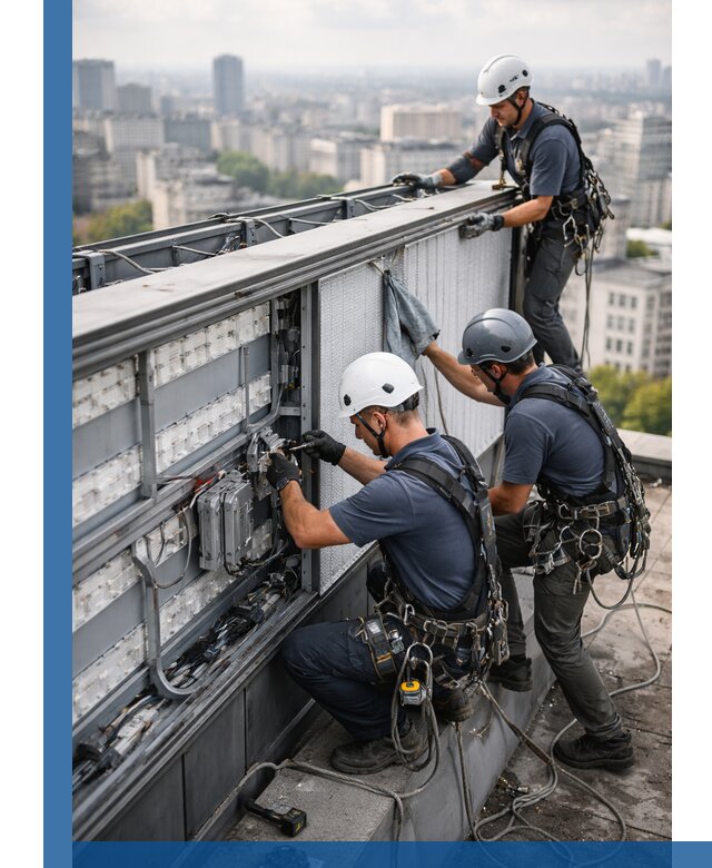 Профессиональное обслуживание крышной рекламы в Богородицке под ключ