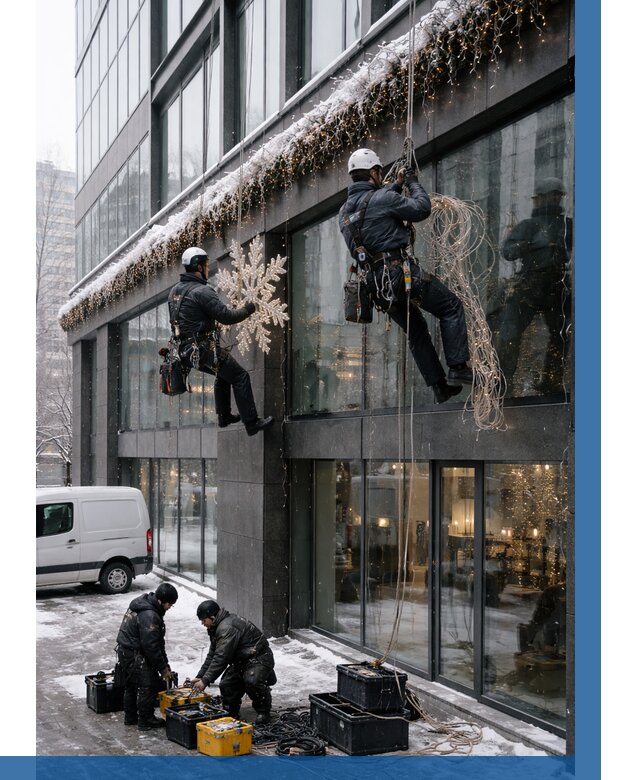 Демонтаж новогоднего оформления в Богородицке от 5877 р. | ВЫСОТНИК-Бгд