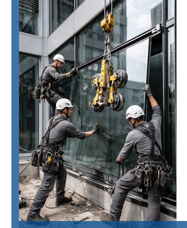 Структурное остекление фасадов в Богородицке монтаж и обслуживание