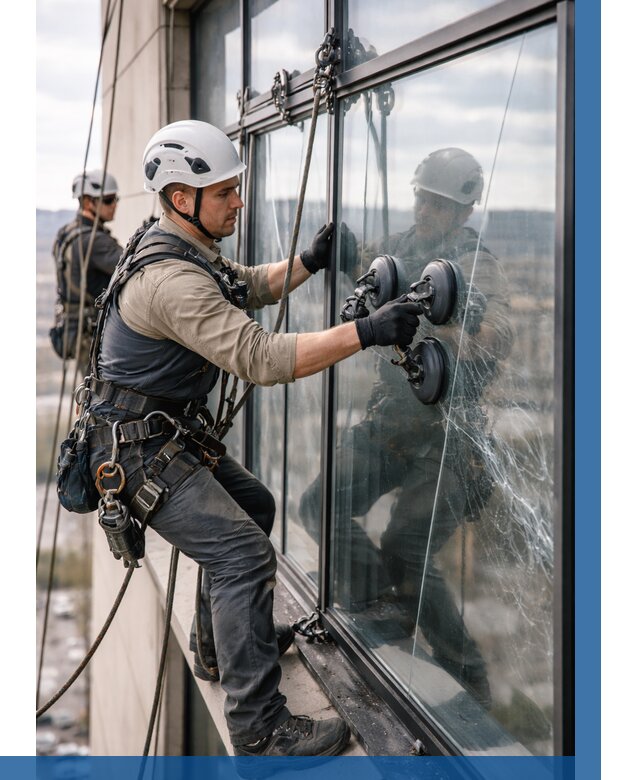 Замена стекла в витраже в Богородицке под ключ от 9083 р. | ВЫСОТНИК-Бгд