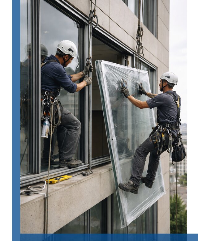 Профессиональная замена стекла в витраже в Богородицке с гарантией