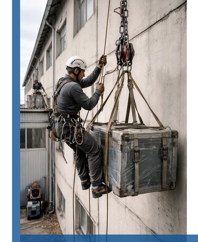 Подъем грузов на высоту в Богородицке для промышленных объектов