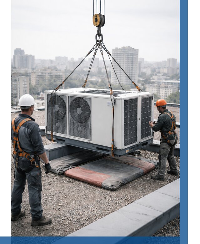 Подъем груза на крышу в Богородицке от 5343 р. | ВЫСОТНИК-Бгд заказать