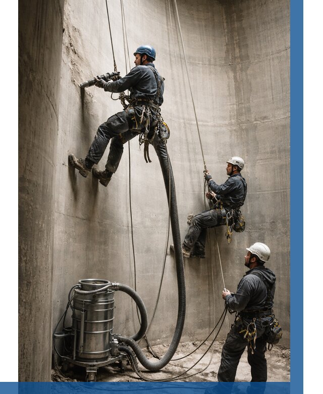 Зачистка силосов в Богородицке от 4809 р. Договор и смета ВЫСОТНИК-Бгд