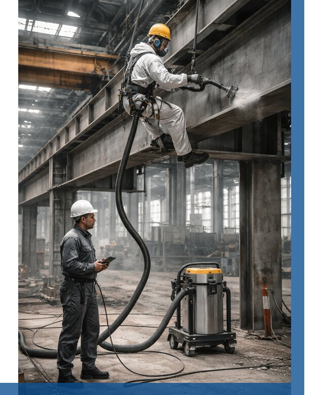 Обеспыливание конструкций в цехе в Богородицке от 4488 р. | ВЫСОТНИК-Бгд