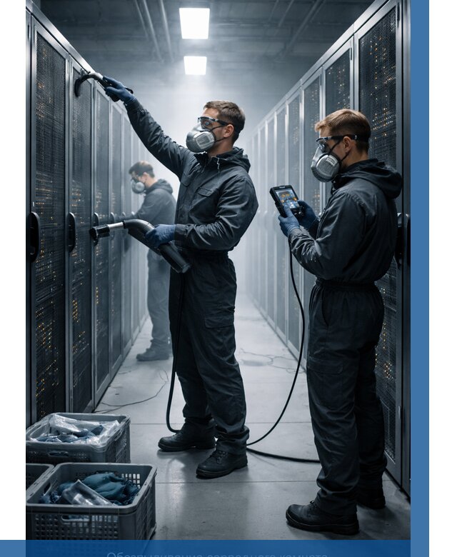 Обеспыливание серверной комнаты в Богородицке от 4809 р. | ВЫСОТНИК-Бгд