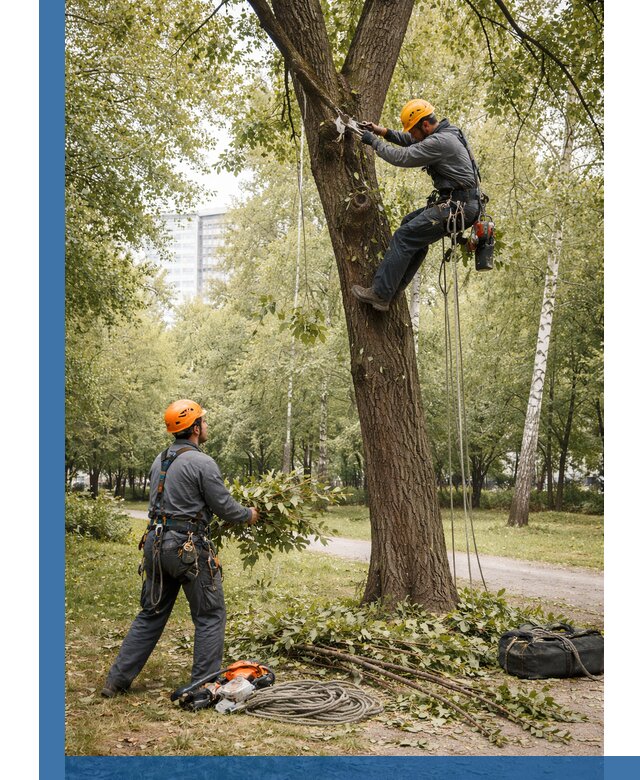 Санитарная обрезка деревьев в Богородицке, профессионально и безопасно