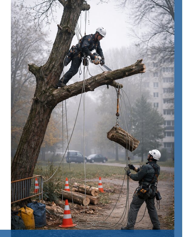 Удаление аварийных деревьев в Богородицке от 16029 р. | ВЫСОТНИК-Бгд