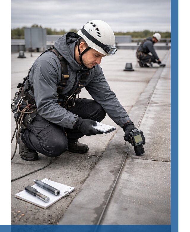 Обследование кровли на протечки в Богородицке от 4809 р. | ВЫСОТНИК-Бгд