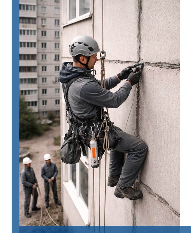 Обследование межпанельных швов и герметизация в Богородицке